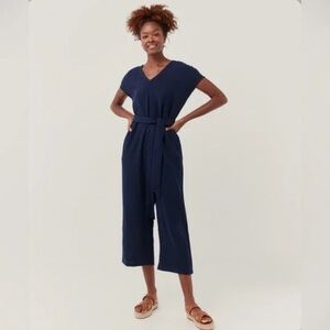 Pact Jumpsuit FREE SHIPPING. NWT Navy The Coastal Jumpsuit